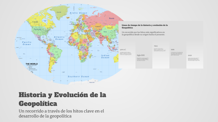 Historia y Evolución de la Geopolítica by Sarah Thoussaint on Prezi