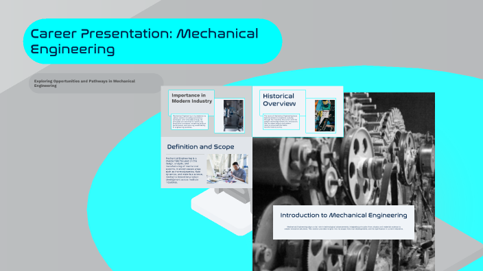 Career Presentation: Mechanical Engineering by Dashon Bolden on Prezi