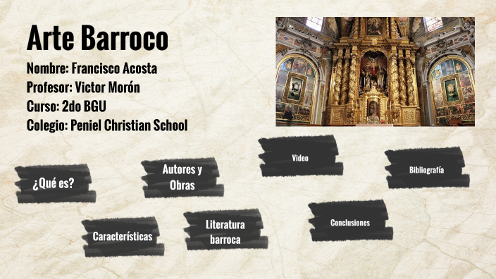 Arte barroco - Francisco Acosta by Anthony Acosta on Prezi