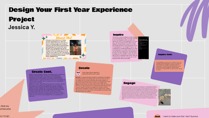 Design Your First Year Experience Project by Jessica Yin on Prezi