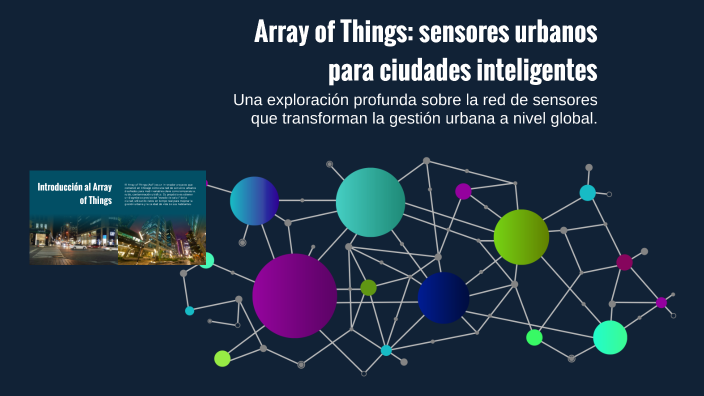Array of Things: sensores urbanos para ciudades inteligentes by Sergio ...