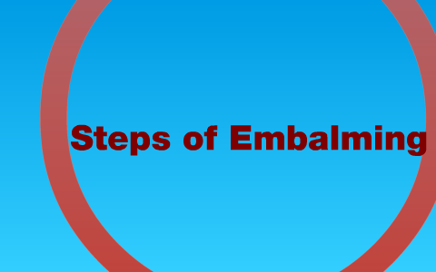 steps of embalming by FA Middleschool on Prezi