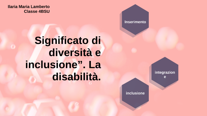 Significato Di Diversità E Inclusione”. La Disabilità. By LAMBERTO ...