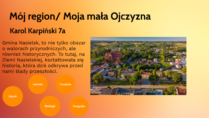 Mój region/ Moja mała Ojczyzna by Karolina Karpińska on Prezi