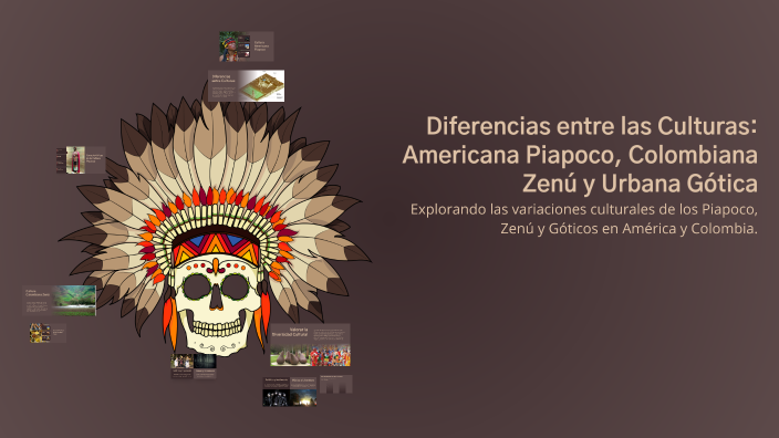 Piapoco Diferencias entre las Culturas: Americana Piapoco, Colombiana Zenú y ...