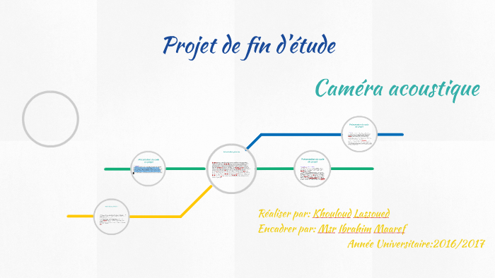 Projet de fin d’étude by Khouloud Lassoued on Prezi