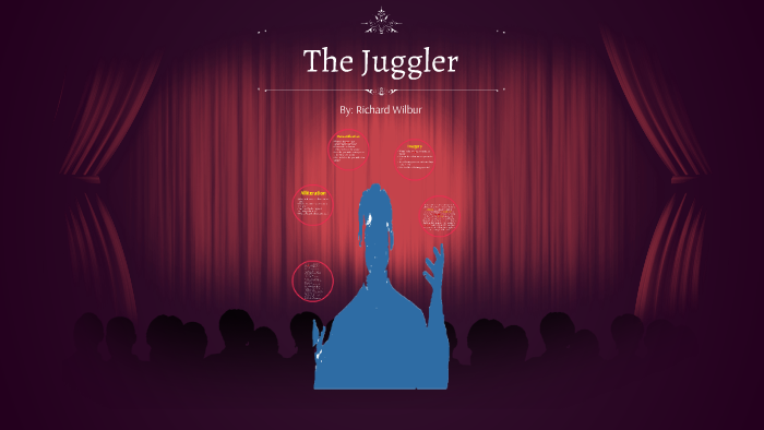 the juggler poem analysis