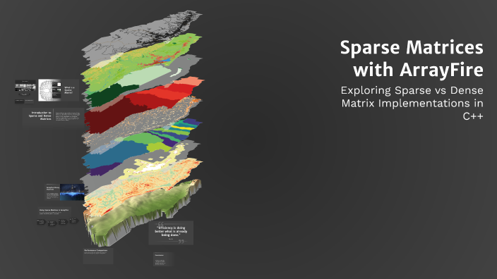 Sparse Matrices with ArrayFire by Jean Valjean on Prezi