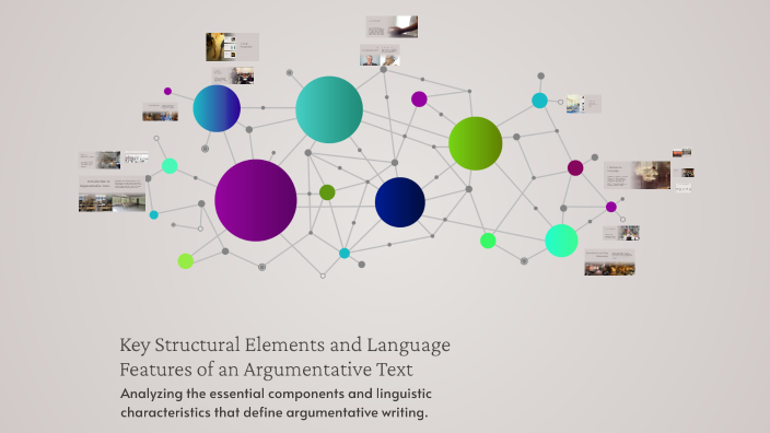 Key Structural Elements and Language Features of an Argumentative Text ...