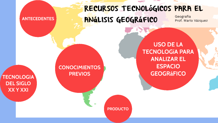 RECURSOS TECNOLOGICOS PARA EL ANALISIS GEOGRAFICO by Mario Vázquez on Prezi