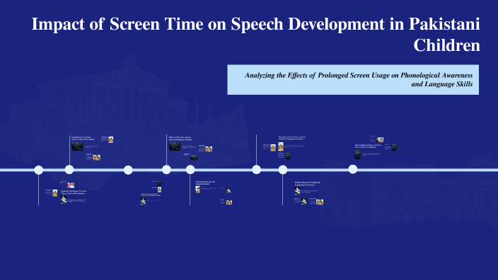 Impact of Screen Time on Speech Development in Pakistani Children by ...
