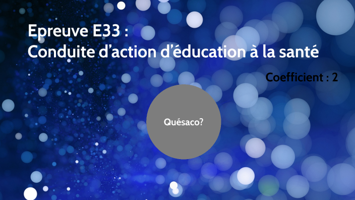 Conduite D'action D'éducation à La Santé Page De Garde Epreuve E33 : Conduite d’action d’éducation à la santé by Adeline VI on