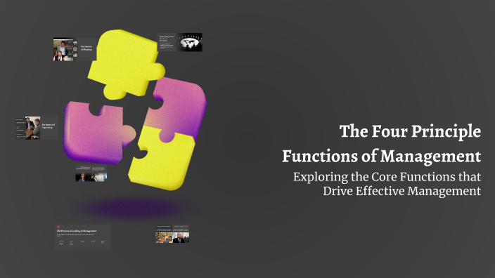 The Four Principle Functions of Management by SAM SREYNICH on Prezi