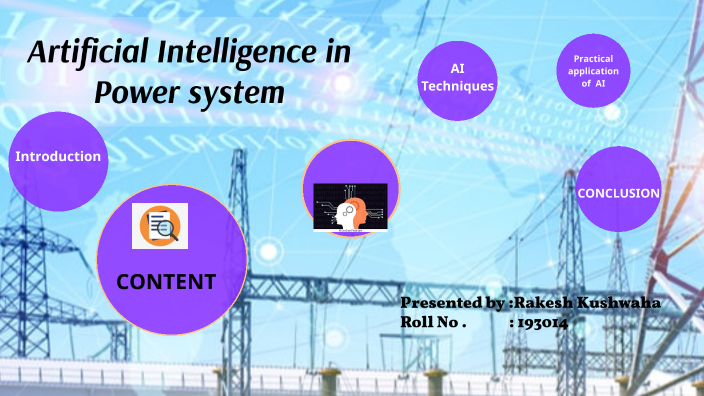 AI in Power System by Rakesh Kushwaha on Prezi