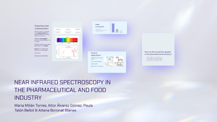 NEAR INFRARED SPECTROSCOPY IN THE PHARMACEUTICAL AND FOOD INDUSTRY by ...