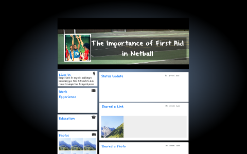 The Importance of First Aid in Netball by Caitlin Sebafundi on Prezi