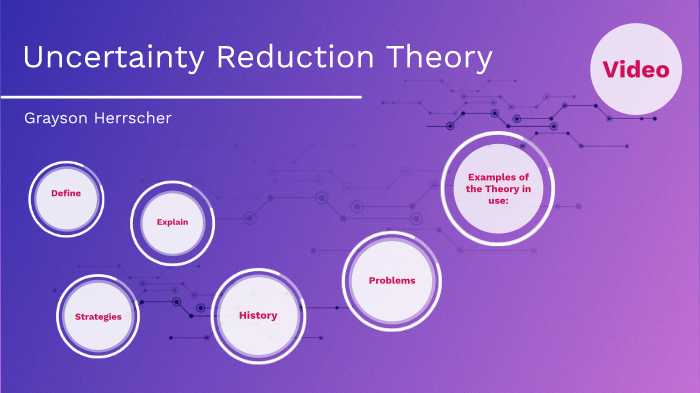 Uncertainty reduction theory
