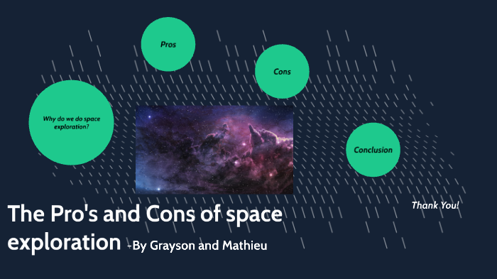 pros and cons of space exploration essay