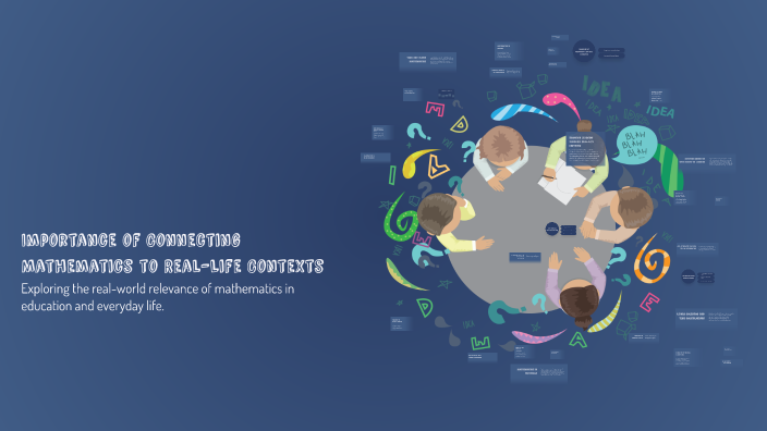 Importance of Connecting Mathematics to Real-Life Contexts by achala ...