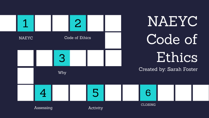 NAEYC Code of Ethical Conduct Statement by Sarah Foster on Prezi