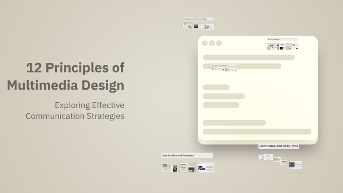 12 Principles of Multimedia Design by Maria Franczeska Sabado on Prezi