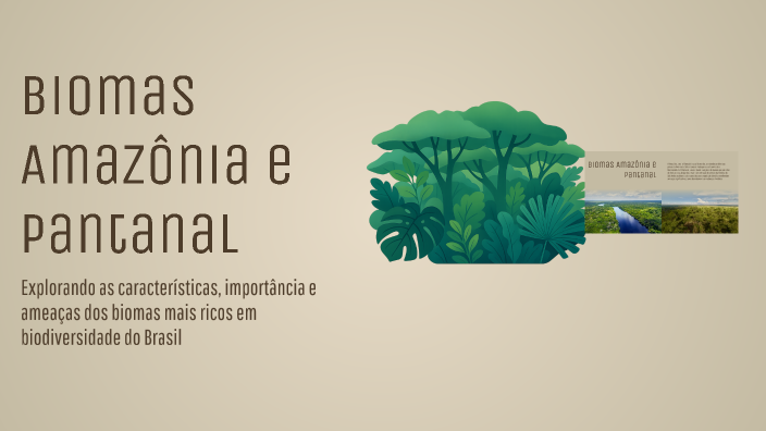 Biomas Amazônia e Pantanal by Miguel Barbieri on Prezi