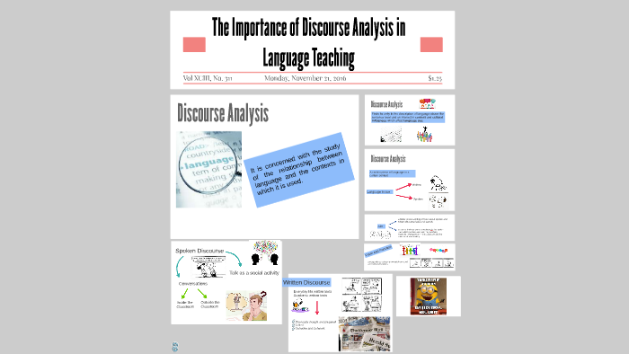 The Importance Of Discourse