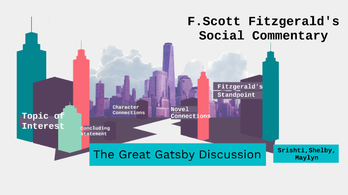 the great gatsby by on Prezi