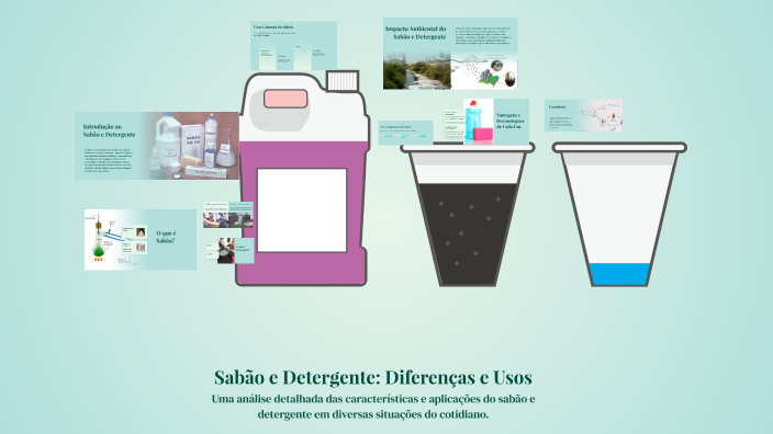 Sabão e Detergente: Diferenças e Usos by Gabriel Di Ricco Flugge on Prezi