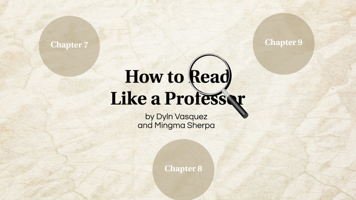 How To Read Like A Professor by Mingma Sherpa on Prezi