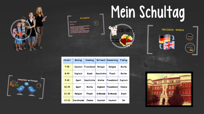 Mein schultag 5 класс горизонты презентация