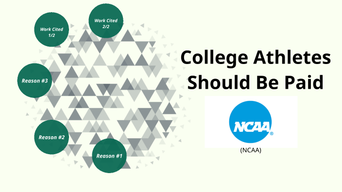 College Athletes Should Be Paid By Nicholas Turner