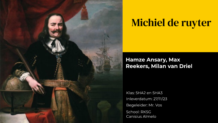 Michiel de Ruyter, De Onverschrokken Zeeheld van de Gouden Eeuw by
