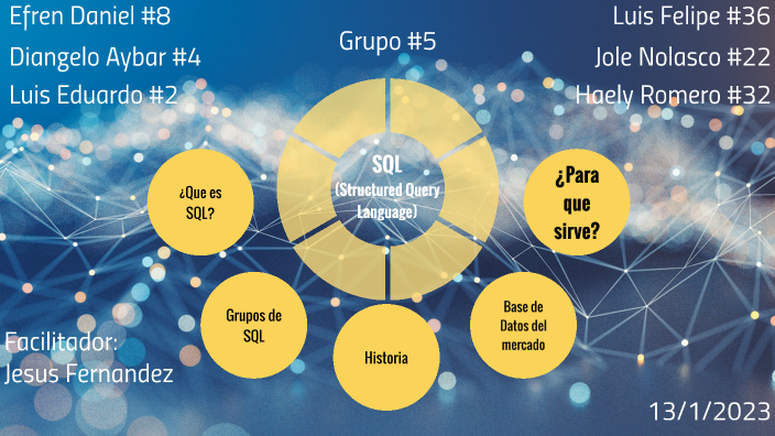 Investigacion de SQL by Daniel Baldera on Prezi