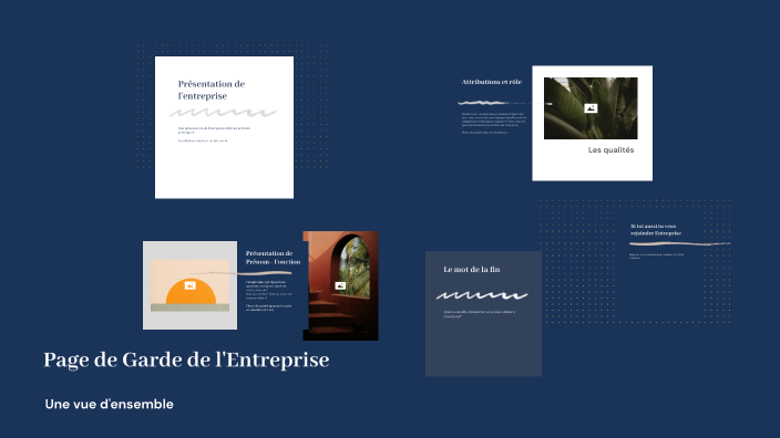 Page de Garde de l'Entreprise by Marie Leclerc on Prezi