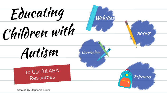 10 Resources for Educating Children with Autism by Stephanie Turner on ...