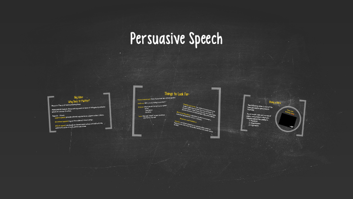 Persuasive Speech by Sara Johnson on Prezi
