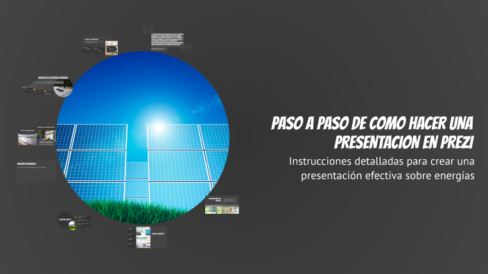 PASO A PASO DE COMO HACER UNA PRESENTACION EN PREZI by Gabriela ...
