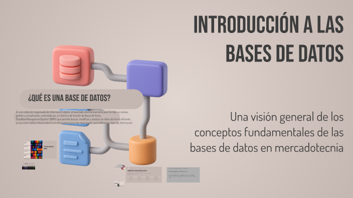 Introducción a las Bases de Datos by Yazmin Canche Cecias on Prezi