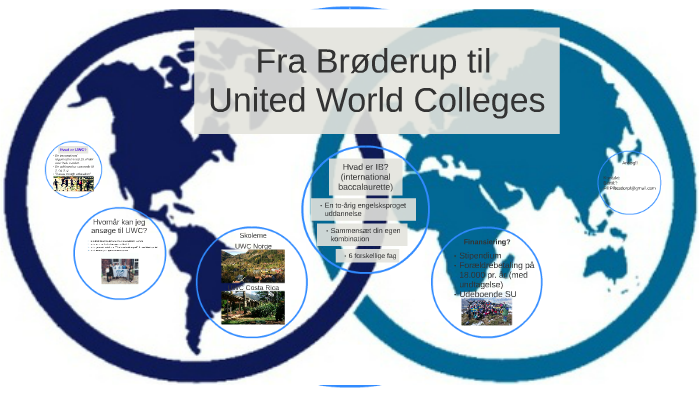 United World Colleges by Pil Tesdorpf