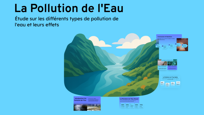 La Pollution de l'Eau by Hafsa Elakbab on Prezi