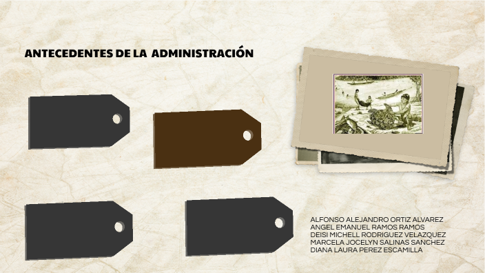 Antecedentes De La AdministraciÓn By Diana Laura Perez Escamilla On Prezi 8890