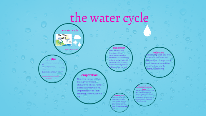 the water cycle by serena darwiche on Prezi