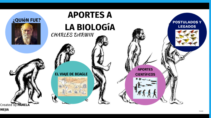 APORTACIONES DE CHARLES DARWIN A LA BIOLOGIA by PAMELA MEJIA on Prezi