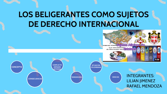 Principio De Igualdad Entre Los Beligerantes