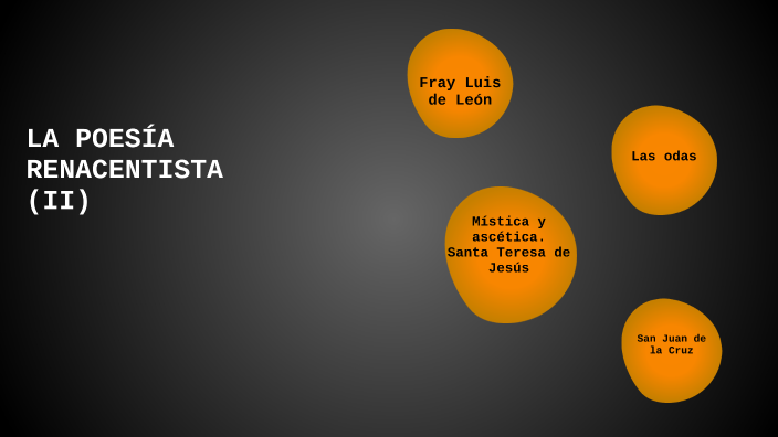 La poesía renacentista by Joel Artés on Prezi