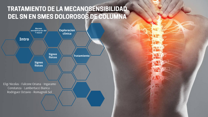 TTO DE LA MECANOSENSIBILIDAD DEL SN EN SMES DOLOROSOS DE LA COLUMNA by ...