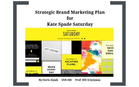 Marketing Strategies, Marketing Mix and STP of Kate Spade