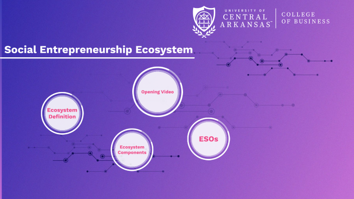 Social Entrepreneurship Ecosystem By Ron Duggins