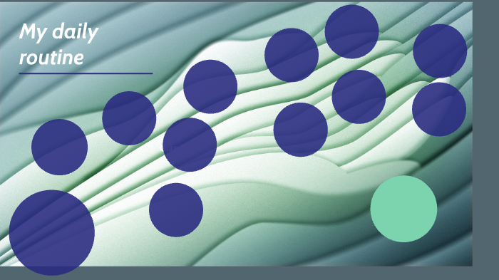 My daily routine by ELIANA PONCE LOPEZ on Prezi